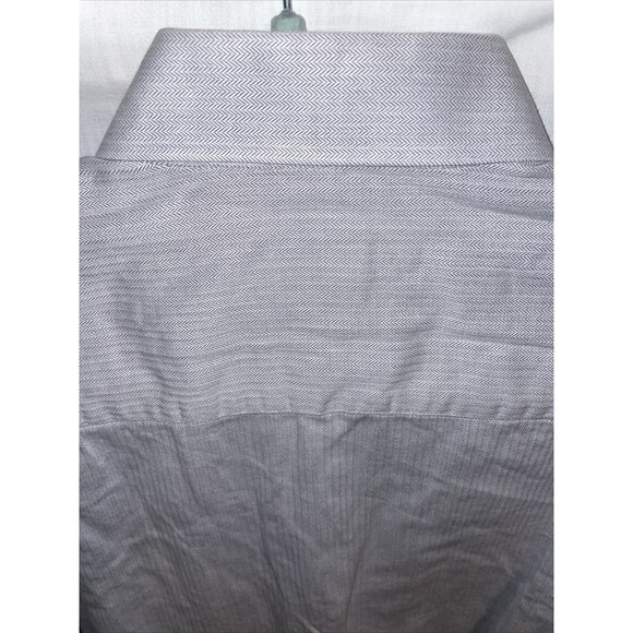 T. Harris Dress Shirt Men’s Size XL Gray Button Up Long Sleeve - Picture 9 of 12